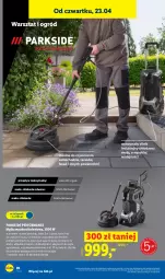 Gazetka promocyjna Lidl - Katalog ważny od 20.04 - Gazetka - ważna od 26.04 do 26.04.2026 - strona 38 - produkty: Parkside, Sok, Koc, Sito, Szczotka, Pistolet, Ogród, Fa