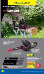 Gazetka promocyjna Lidl - Katalog ważny od 20.04 - Gazetka - ważna od 26.04 do 26.04.2026 - strona 42 - produkty: Parkside, Sok, Ser, Olej, Ogród, Akumulator