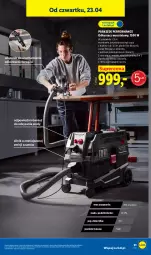 Gazetka promocyjna Lidl - Katalog ważny od 20.04 - Gazetka - ważna od 26.04 do 26.04.2026 - strona 43 - produkty: Parkside, Odkurzacz, Odkurzacz warsztatowy
