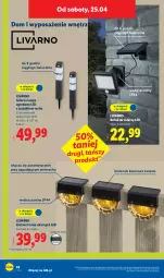 Gazetka promocyjna Lidl - Katalog ważny od 20.04 - Gazetka - ważna od 26.04 do 26.04.2026 - strona 56 - produkty: Ivar, Reflektor, Lampa