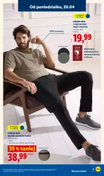 Gazetka promocyjna Lidl - Katalog ważny od 20.04 - Gazetka - ważna od 26.04 do 26.04.2026 - strona 7 - produkty: T-shirt, Spodnie