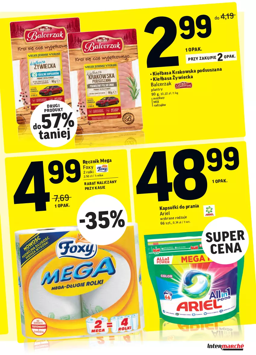 Gazetka promocyjna Intermarche - Wszystkich świętych - ważna 26.10 do 02.11.2021 - strona 38 - produkty: Foxy, Ręcznik