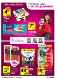 Gazetka promocyjna Intermarche - Wszystkich świętych - Gazetka - ważna od 02.11 do 02.11.2021 - strona 25 - produkty: Top, Coccolino, Zott, Czekolada, Frankfurterki, E. Wedel, Kapsułki do prania, Canaillou, Monte, Mobil