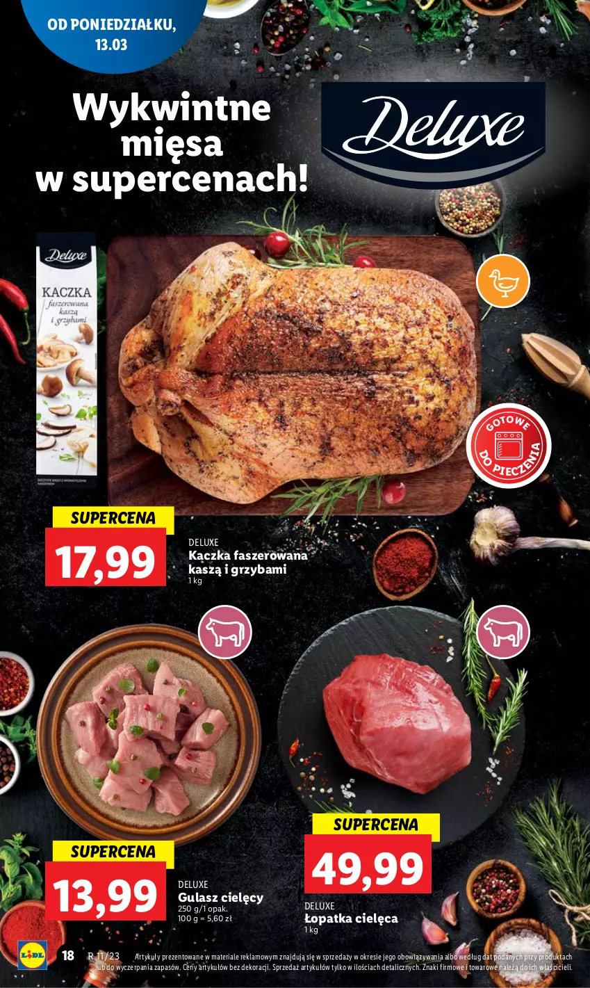 Gazetka promocyjna Lidl - GAZETKA - ważna 13.03 do 15.03.2023 - strona 22 - produkty: Fa, Kaczka, Kaczka faszerowana, Piec