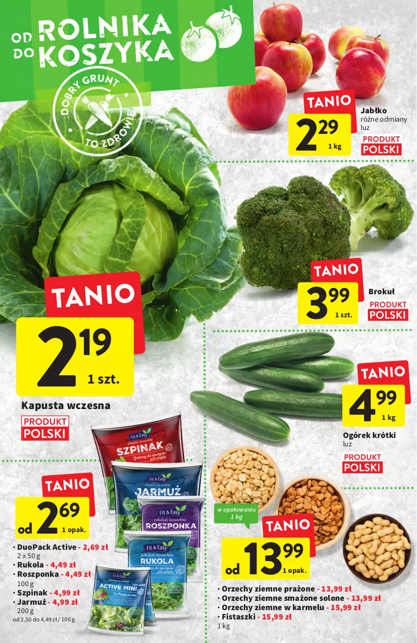 Gazetka promocyjna Intermarche - Start Tygodnia - ważna 27.06 do 29.06.2022 - strona 10 - produkty: Jarmuż, Ogórek, Roszponka, Rukola, Szpinak