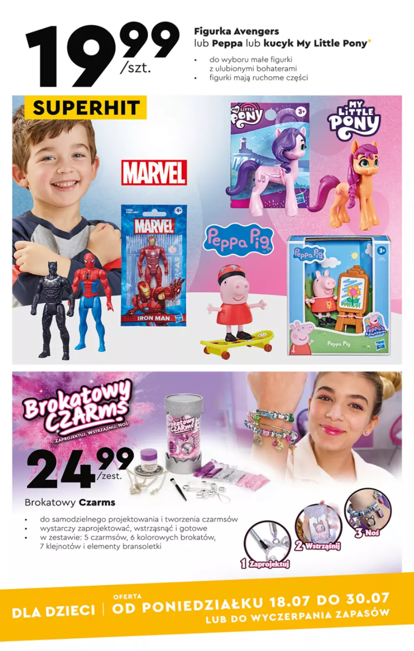 Gazetka promocyjna Biedronka - ważna 18.07 do 03.08.2022 - strona 20 - produkty: Avengers, Klej, My Little Pony, Tera