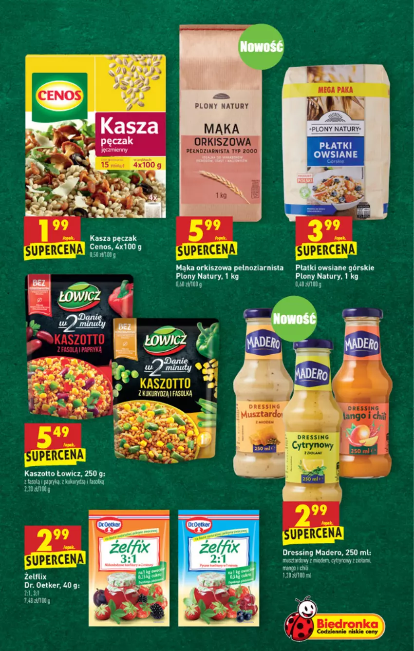 Gazetka promocyjna Biedronka - W tym tygodniu - ważna 01.07 do 07.07.2021 - strona 31 - produkty: Cenos, Dr. Oetker, Dres, Fa, Kasza, Mąka, Płatki owsiane, Zott