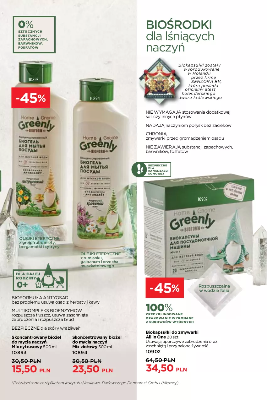 Gazetka promocyjna Faberlic - ważna 04.04 do 24.04.2022 - strona 244 - produkty: Biokap, Cytryny, Do mycia naczyń, Fa, Grejpfrut, Królewski, Mus, Okap, Olej, Piec, Por, Rum, Zmywarki