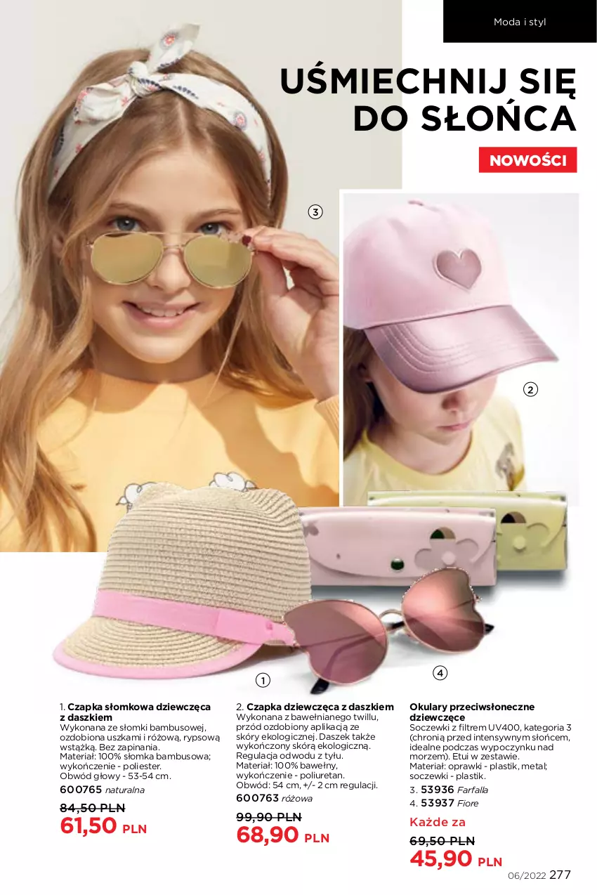 Gazetka promocyjna Faberlic - ważna 04.04 do 24.04.2022 - strona 277 - produkty: Czapka, Fa, Moda