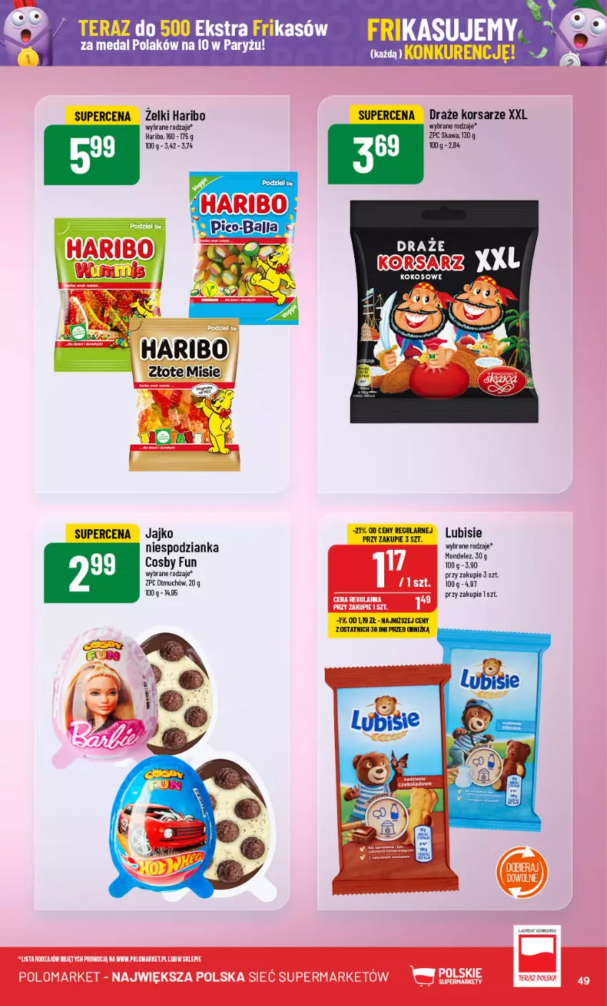 Gazetka promocyjna PoloMarket - Gazetka pomocyjna - ważna 31.07 do 06.08.2024 - strona 49 - produkty: Haribo, Kawa, Kokos, Lubisie, Ryż, Tera