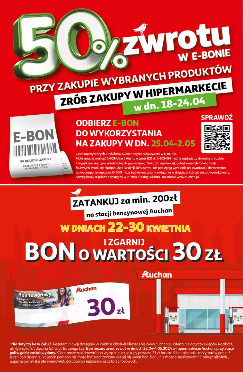 Gazetka promocyjna Auchan - Gazetka Mamy wiosnę Ale jazda! Hipermarket Auchan - ważna 18.04 do 24.04.2024 - strona 2