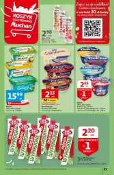 Gazetka promocyjna Auchan - Gazetka Mamy wiosnę Ale jazda! Hipermarket Auchan - Gazetka - ważna od 24.04 do 24.04.2024 - strona 23 - produkty: Belriso, Ser, Benecol, Jogurt, Bakoma, Fanta, Deser, Mleko, Fa