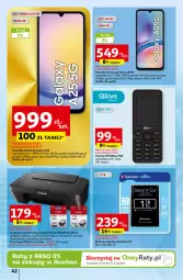 Gazetka promocyjna Auchan - Gazetka Mamy wiosnę Ale jazda! Hipermarket Auchan - Gazetka - ważna od 24.04 do 24.04.2024 - strona 42 - produkty: Amol, Telefon, Tusz, Tarka, Skaner, Urządzenie wielofunkcyjne, Bateria, Canon, Samsung, Latarka, Gala, Smartfon