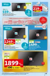 Gazetka promocyjna Auchan - Gazetka Mamy wiosnę Ale jazda! Hipermarket Auchan - Gazetka - ważna od 24.04 do 24.04.2024 - strona 43 - produkty: LED TV, Por, JBL, Słuchawki, Kosz, Słuchawki bezprzewodowe, HD ready