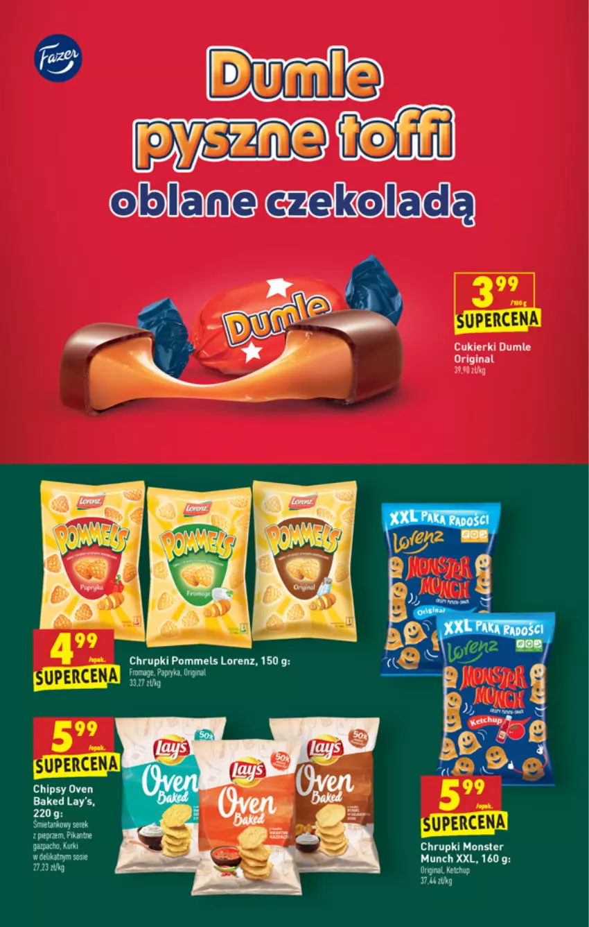 Gazetka promocyjna Biedronka - W tym tygodniu - ważna 23.09 do 29.09.2021 - strona 39 - produkty: Chipsy, Chrupki, Gin, Ketchup, Lorenz, Monster Munch, Papryka, Pieprz