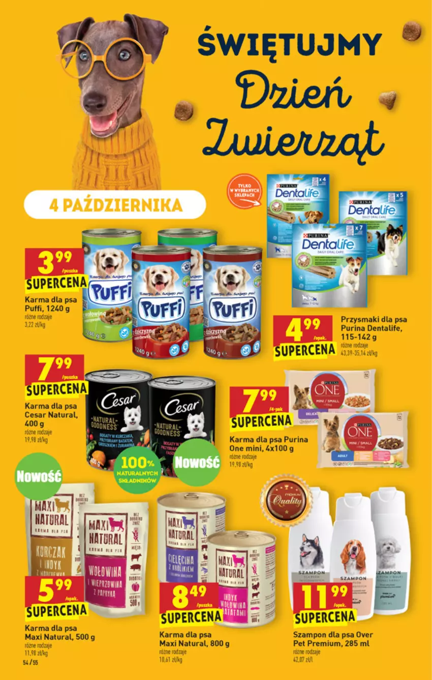 Gazetka promocyjna Biedronka - W tym tygodniu - ważna 23.09 do 29.09.2021 - strona 54 - produkty: LG, Przysmaki, Puf, Pur, Purina, Szampon