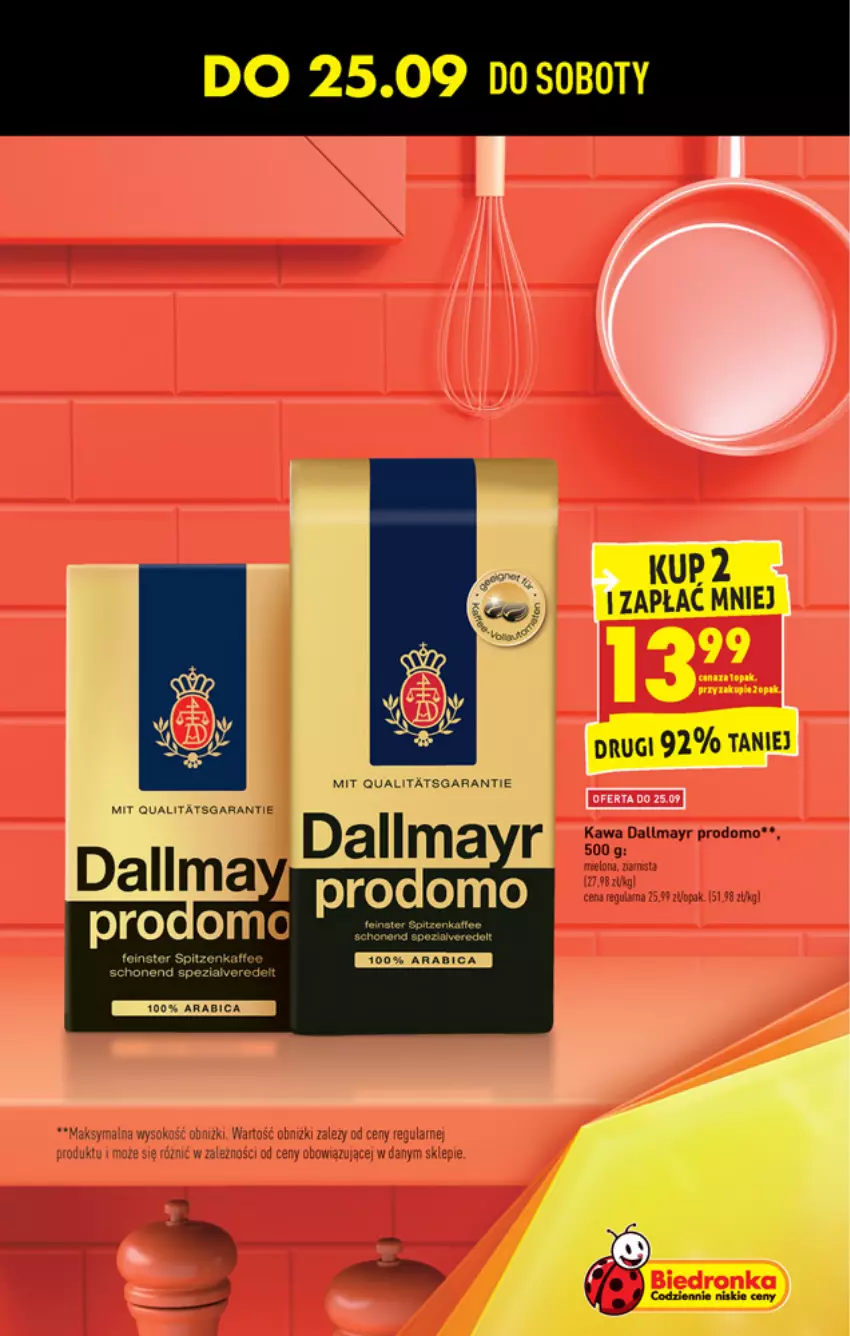 Gazetka promocyjna Biedronka - W tym tygodniu - ważna 23.09 do 29.09.2021 - strona 7 - produkty: BIC, Dallmayr, Kawa