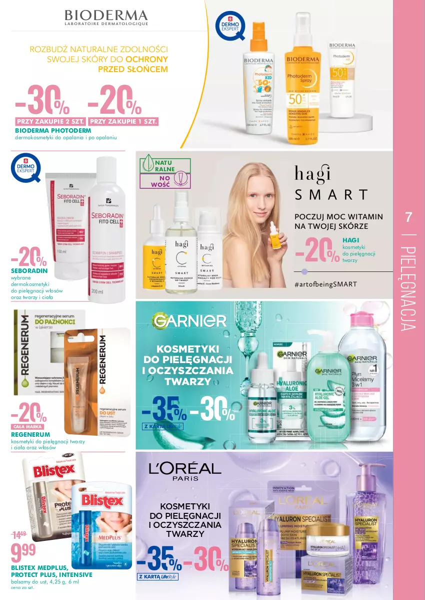 Gazetka promocyjna Super Pharm - Gazetka - ważna 26.05 do 08.06.2022 - strona 7 - produkty: Bioderma, Kosmetyki do pielęgnacji, Rum, Seboradin