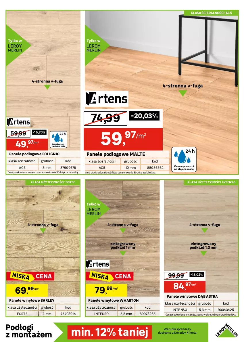 Gazetka promocyjna Leroy Merlin - Gazetka Leroy Merlin - ważna 09.09 do 29.09.2026 - strona 3 - produkty: Podkład, Por