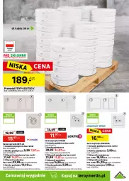 Gazetka promocyjna Leroy Merlin - Gazetka Leroy Merlin - Gazetka - ważna od 29.09 do 29.09.2026 - strona 35 - produkty: Włącznik pojedynczy, Ser, Rura wielowarstwowa, Przewód, Rura, Tablet, Gniazdo pojedyncze, Włącznik podwójny, Ramka, Regał