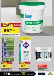 Gazetka promocyjna Leroy Merlin - Gazetka Leroy Merlin - Gazetka - ważna od 29.09 do 29.09.2026 - strona 41 - produkty: Sok, Mop, Wylewka samopoziomująca, Geoflex, Finish, Klej, Ogrzewanie, Zaprawa klejowa, Pistolet, Podkład, Fa