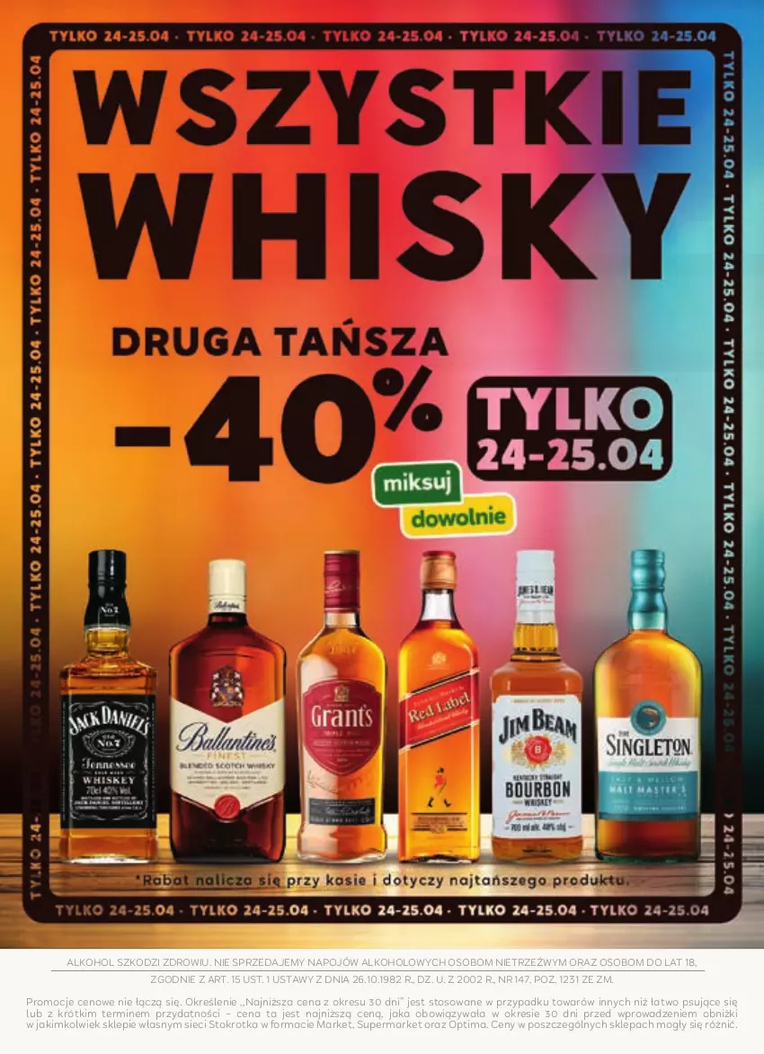 Gazetka promocyjna Stokrotka - W dobrym smaku! - ważna 16.04 do 13.05.2026 - strona 3 - produkty: Optima
