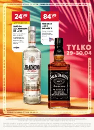 Gazetka promocyjna Stokrotka - W dobrym smaku! - Gazetka - ważna od 13.05 do 13.05.2026 - strona 4 - produkty: Whiskey, Optima, Wódka