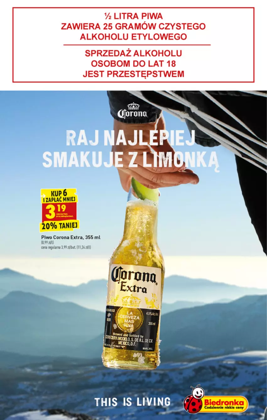 Gazetka promocyjna Biedronka - W tym tygodniu - ważna 20.12 do 24.12.2021 - strona 51 - produkty: Corona Extra, Gra, Piwa, Piwo