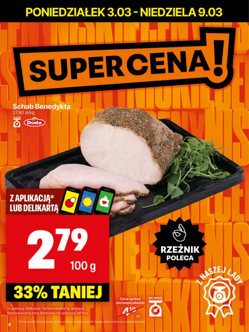 Gazetka promocyjna Delikatesy Centrum - NOWA GAZETKA Delikatesy Centrum od 3 marca! 3-9.03.2025 - ważna 03.03 do 09.03.2025 - strona 6 - produkty: Dron, Rum, Schab Benedykta