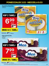 Gazetka promocyjna Delikatesy Centrum - NOWA GAZETKA Delikatesy Centrum od 3 marca! 3-9.03.2025 - Gazetka - ważna od 09.03 do 09.03.2025 - strona 37 - produkty: Papier, Papier toaletowy, Ręcznik, Rolki, Foxy