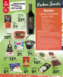 Gazetka promocyjna Selgros - Katalog Kuchnie Świata - Gazetka - ważna od 31.12 do 31.12.2022 - strona 4 - produkty: Mozzarella, Piec, Cebula, Ser, Sól, Ryż, Por, Salami, Garnek, Gorgonzola, Bulion, Czosnek, Burrata, Plasterki, Lion, Pieprz, Szklanka, Oliwa z oliwek, Parmezan, Wino, Lanki, Masło, Pecorino, Groszek, Fa