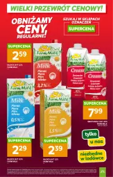 Gazetka promocyjna Stokrotka - Wielki przewrót cenowy! - Gazetka - ważna od 30.06 do 30.06.2026 - strona 13 - produkty: Farm Milk, Mleko, Fa