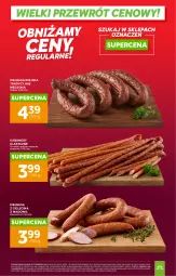 Gazetka promocyjna Stokrotka - Wielki przewrót cenowy! - Gazetka - ważna od 30.06 do 30.06.2026 - strona 8 - produkty: Kiełbasa wiejska, Tarczyński, Kabanos, Kiełbasa