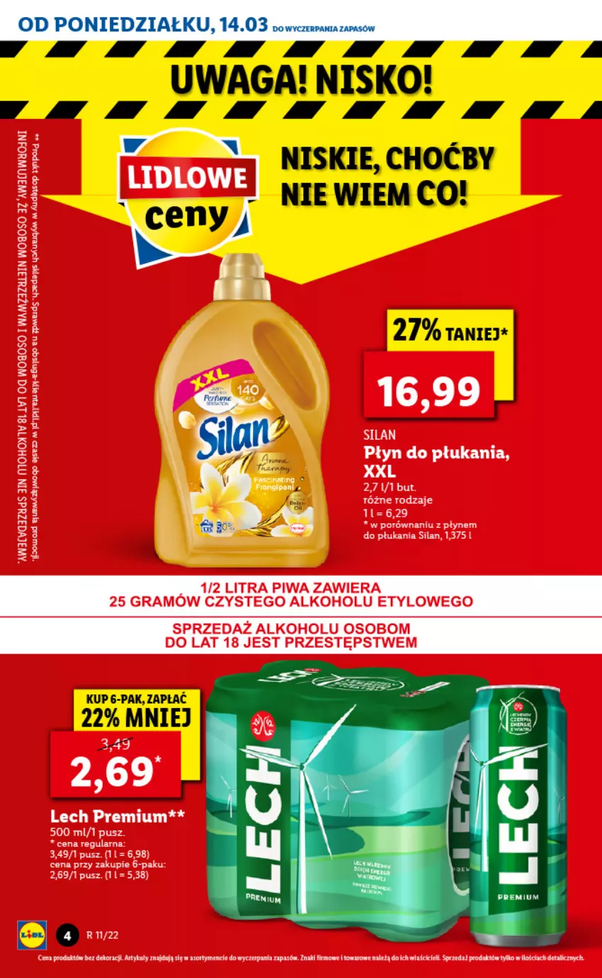 Gazetka promocyjna Lidl - GAZETKA - ważna 14.03 do 16.03.2022 - strona 4 - produkty: Gra, Nioh, Piwa, Płyn do płukania, Por, Waga