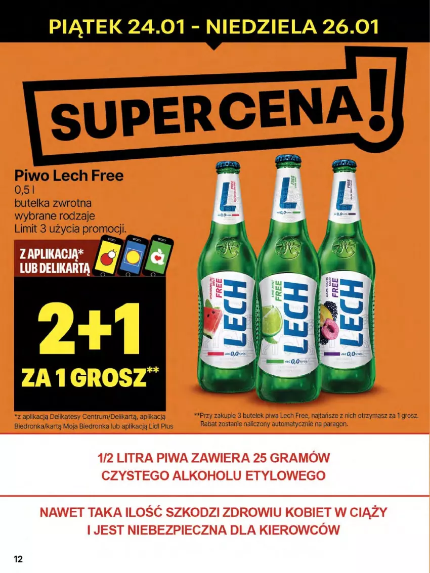 Gazetka promocyjna Delikatesy Centrum - NOWA GAZETKA Delikatesy Centrum od 23 stycznia! 23-29.01.2025 - ważna 23.01 do 29.01.2025 - strona 12 - produkty: Gra, Piec, Piwa