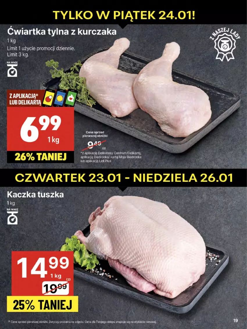 Gazetka promocyjna Delikatesy Centrum - NOWA GAZETKA Delikatesy Centrum od 23 stycznia! 23-29.01.2025 - ważna 23.01 do 29.01.2025 - strona 19 - produkty: Dron, Kaczka, Kurczak, Rum, Tusz