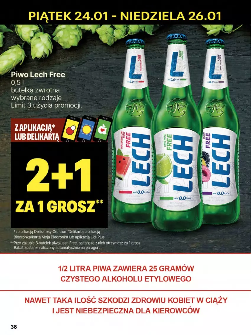 Gazetka promocyjna Delikatesy Centrum - NOWA GAZETKA Delikatesy Centrum od 23 stycznia! 23-29.01.2025 - ważna 23.01 do 29.01.2025 - strona 36 - produkty: Dron, Gra, Piec, Piwa, Rum