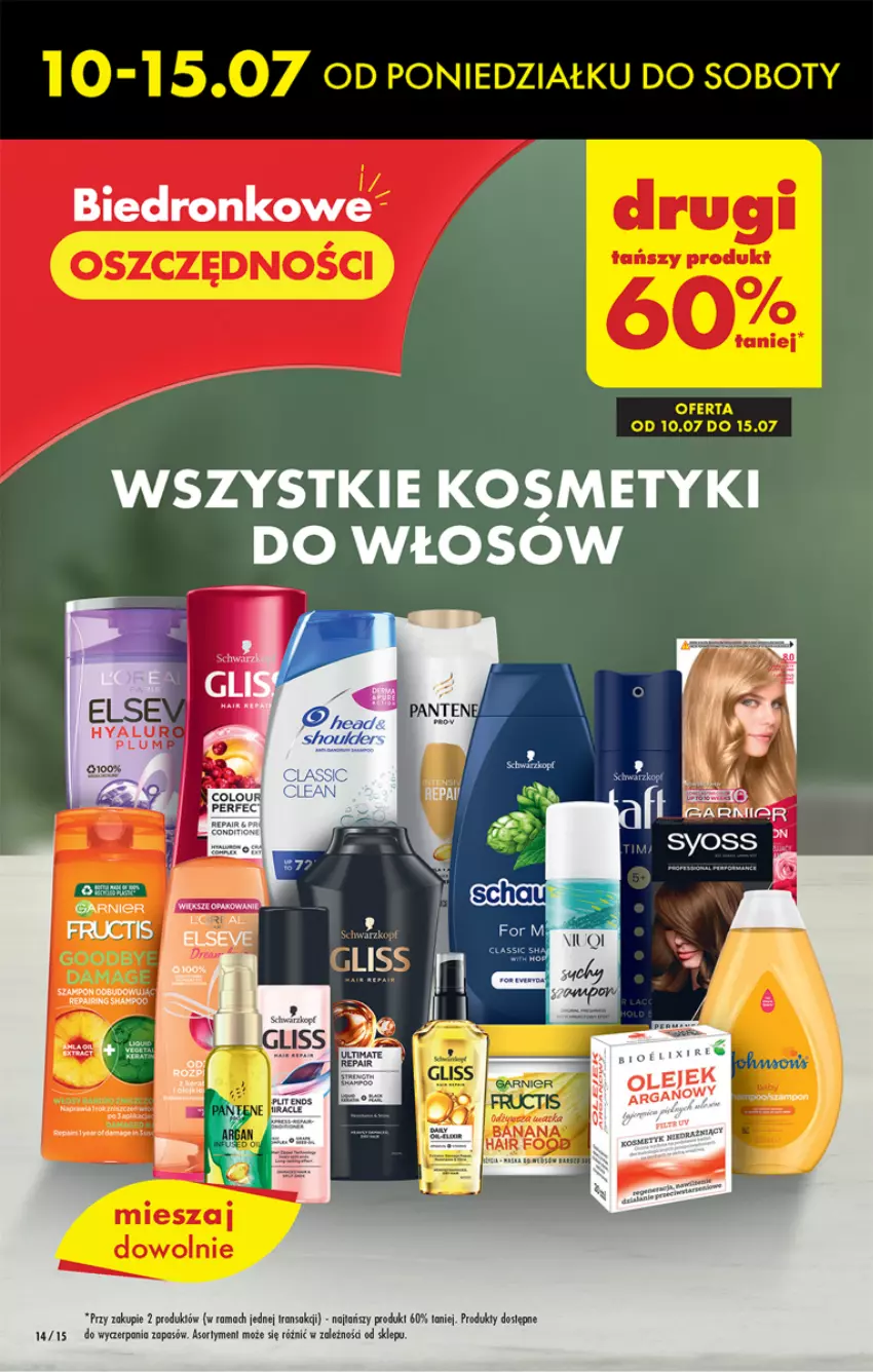 Gazetka promocyjna Biedronka - Od czwartku - ważna 13.07 do 19.07.2023 - strona 14 - produkty: Dron, Fa, Garnier, Rama, Tran