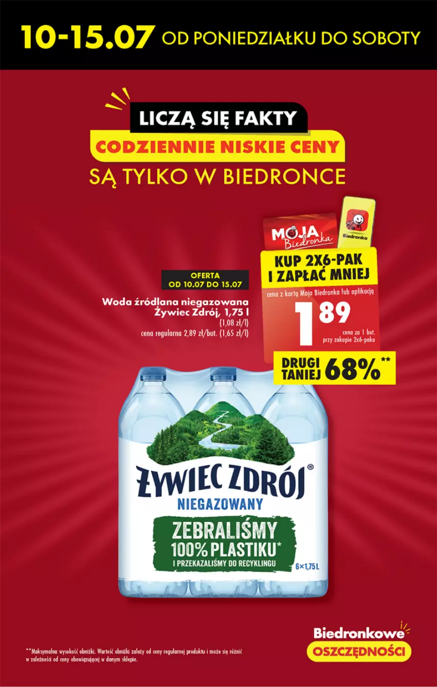 Gazetka promocyjna Biedronka - Od czwartku - ważna 13.07 do 19.07.2023 - strona 9 - produkty: Dron, LANA, Sok, Woda